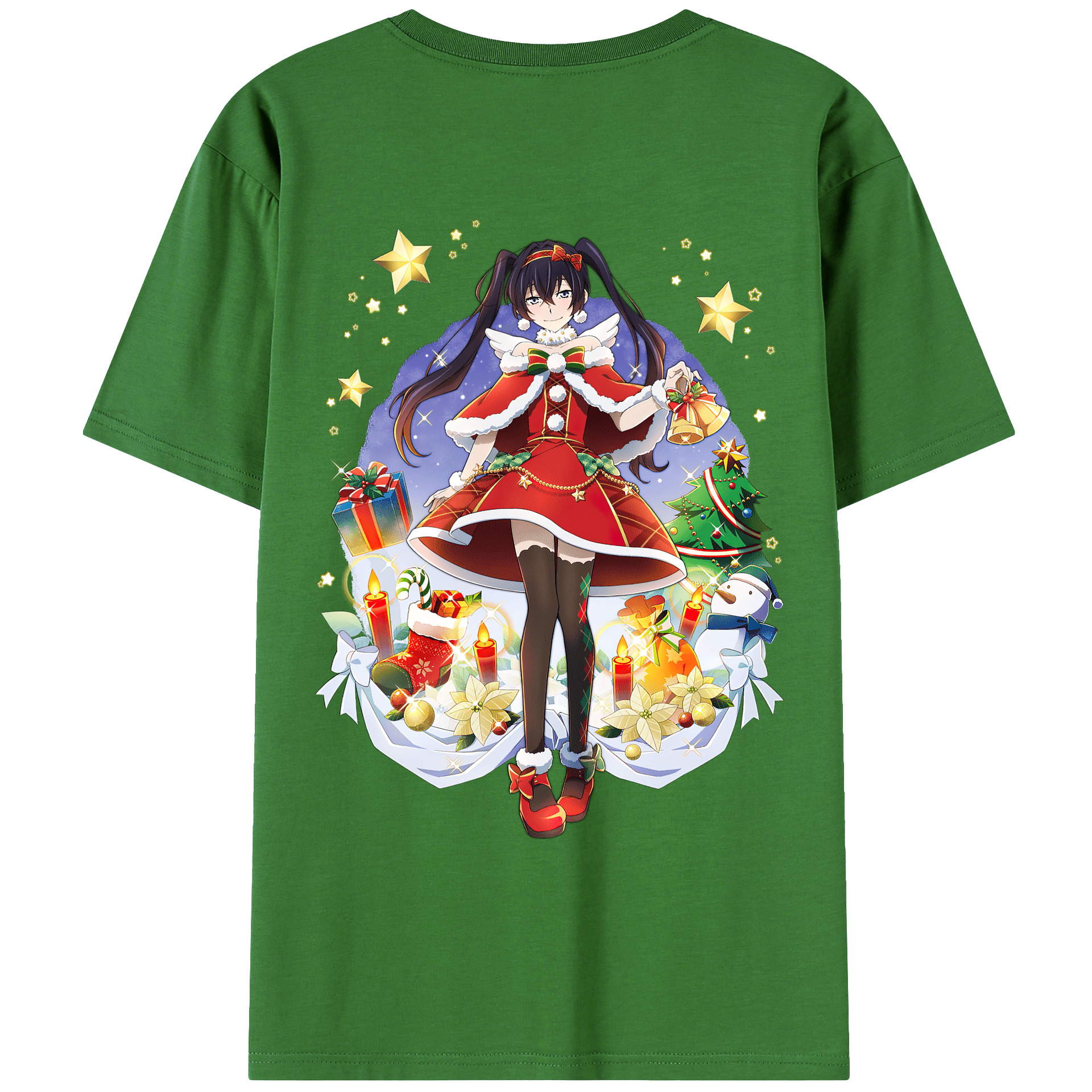 （画像用） 文豪ストレイドッグス Bungo Stray Dogs レディース半袖Tシャツ(バックプリント)